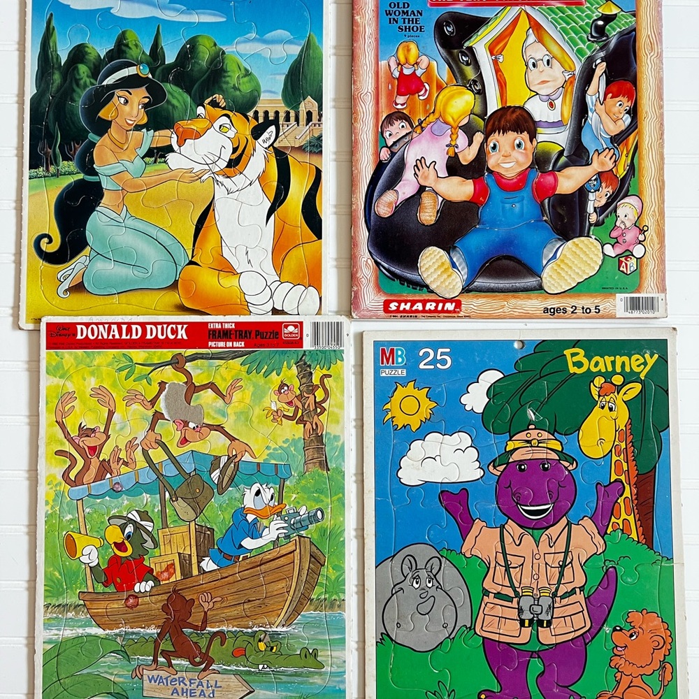 Vintage kid’s puzzles
